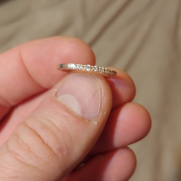 2.48cts Engagement Ring! Diamond Alternative; RARE 14k Rose Gold Ring, Round Cut - Picture 12 of 15